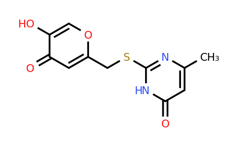 CAS 2034153-35-8 | 2-(((5-hydroxy-4-oxo-4H-pyran-2-yl)methyl)thio)-6-methylpyrimidin-4(3H)-one