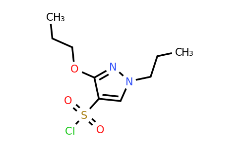 CAS 2034154-87-3 | 3-propoxy-1-propyl-pyrazole-4-sulfonyl chloride