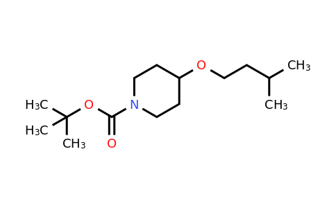 CAS 2034155-23-0 | tert-butyl 4-(3-methylbutoxy)piperidine-1-carboxylate