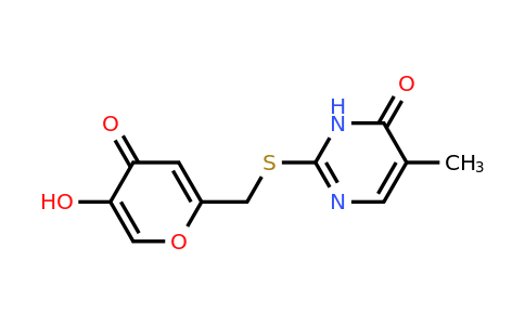 CAS 2034155-58-1 | 2-(((5-hydroxy-4-oxo-4H-pyran-2-yl)methyl)thio)-5-methylpyrimidin-4(3H)-one