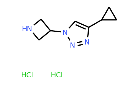CAS 2034157-00-9 | 1-(azetidin-3-yl)-4-cyclopropyl-1H-1,2,3-triazole dihydrochloride