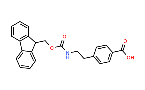CAS 203453-80-9 | 4-(2-((((9H-Fluoren-9-yl)methoxy)carbonyl)amino)ethyl)benzoic acid