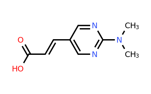 CAS 203505-82-2 | (E)-3-(2-(Dimethylamino)pyrimidin-5-yl)acrylic acid