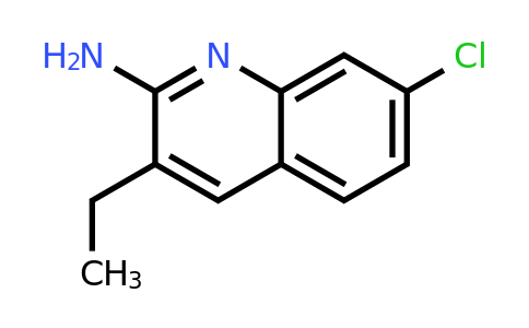 CAS 203506-12-1 | 2-Amino-7-chloro-3-ethylquinoline
