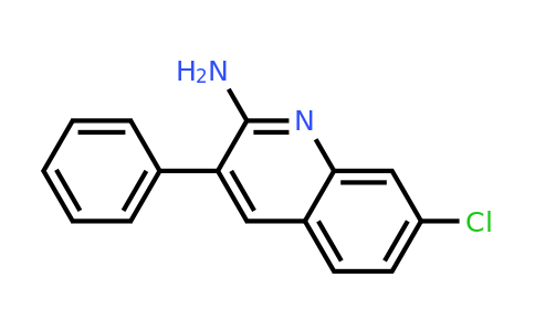 CAS 203506-16-5 | 2-Amino-7-chloro-3-phenylquinoline