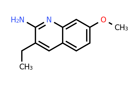 CAS 203506-20-1 | 2-Amino-3-ethyl-7-methoxyquinoline