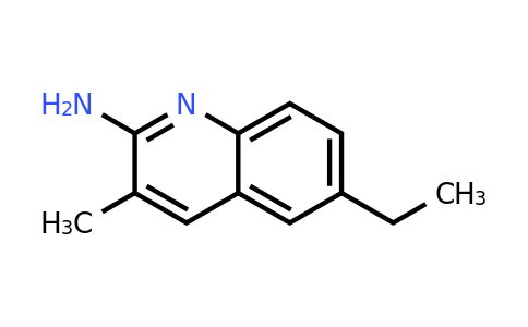 CAS 203506-22-3 | 2-Amino-6-ethyl-3-methylquinoline