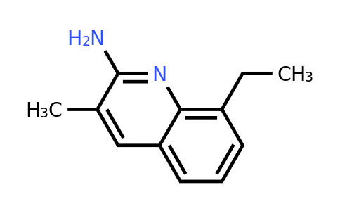 CAS 203506-26-7 | 2-Amino-8-ethyl-3-methylquinoline