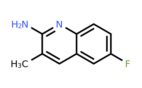 CAS 203506-28-9 | 2-Amino-6-fluoro-3-methylquinoline