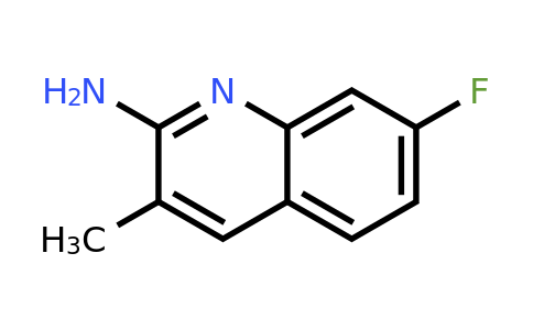CAS 203506-29-0 | 2-Amino-7-fluoro-3-methylquinoline