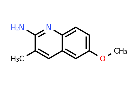 CAS 203506-30-3 | 2-Amino-6-methoxy-3-methylquinoline