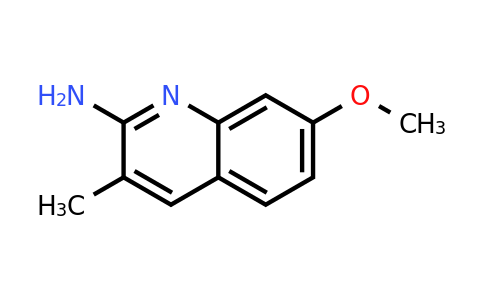 CAS 203506-31-4 | 2-Amino-7-methoxy-3-methylquinoline