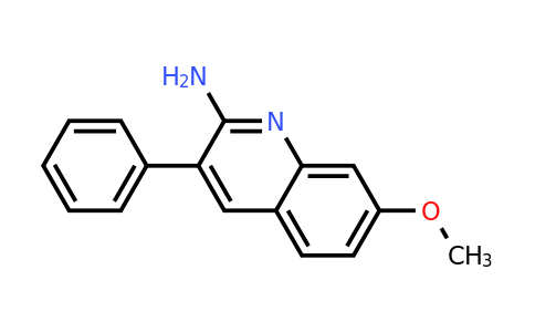 CAS 203506-32-5 | 2-Amino-7-methoxy-3-phenylquinoline