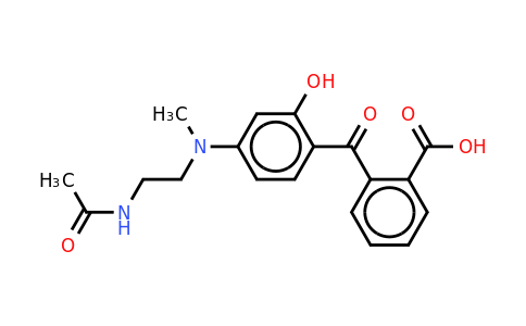 CAS 203580-77-2 | 4-[N-[2-(Acetamido)ethyl]-N-methylamino]-2'-carboxy-2-hydroxybenzophenone