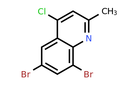 CAS 203626-29-3 | 4-Chloro-6,8-dibromo-2-methylquinoline
