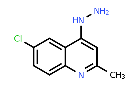 CAS 203626-35-1 | 6-Chloro-4-hydrazino-2-methyl-quinoline