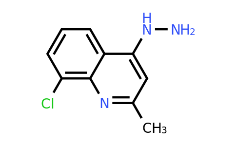 CAS 203626-36-2 | 8-Chloro-4-hydrazino-2-methyl-quinoline