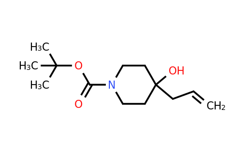CAS 203662-51-5 | tert-butyl 4-hydroxy-4-(prop-2-en-1-yl)piperidine-1-carboxylate