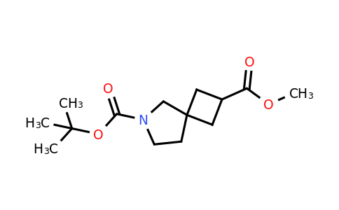 CAS 203662-61-7 | 6-tert-butyl 2-methyl 6-azaspiro[3.4]octane-2,6-dicarboxylate