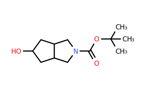 CAS 203663-25-6 | tert-butyl 5-hydroxy-3,3a,4,5,6,6a-hexahydro-1H-cyclopenta[c]pyrrole-2-carboxylate