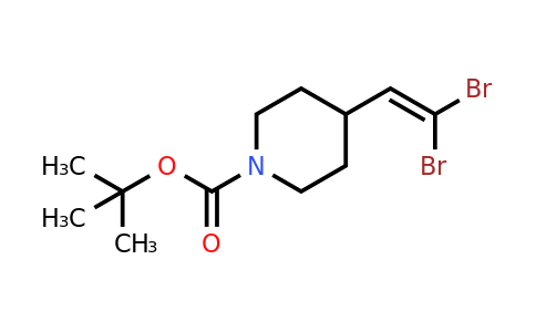 CAS 203664-61-3 | tert-butyl 4-(2,2-dibromoethenyl)piperidine-1-carboxylate