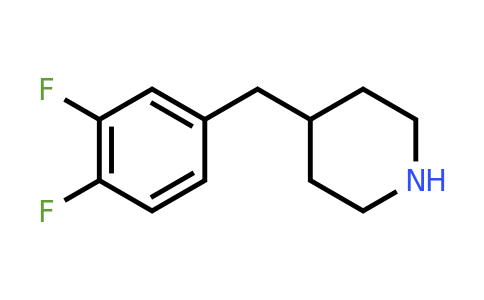 CAS 203860-03-1 | 4-[(3,4-difluorophenyl)methyl]piperidine