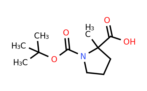 CAS 203869-80-1 | 1-(Tert-butoxycarbonyl)-2-methylpyrrolidine-2-carboxylic acid