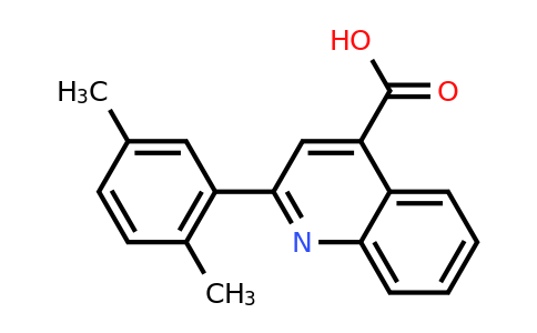 CAS 20389-07-5 | 2-(2,5-Dimethylphenyl)quinoline-4-carboxylic acid