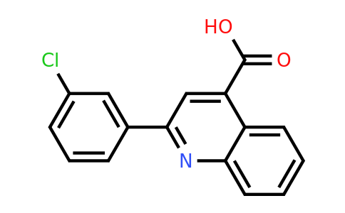 CAS 20389-10-0 | 2-(3-Chlorophenyl)quinoline-4-carboxylic acid