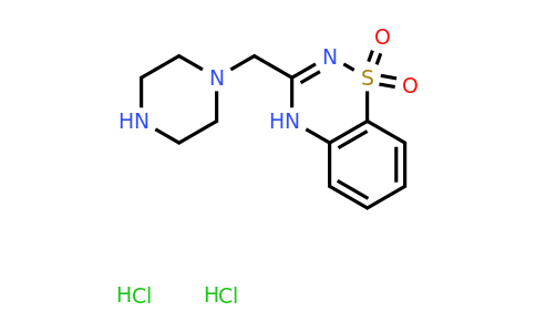 CAS 2039550-64-4 | 3-[(piperazin-1-yl)methyl]-4H-1lambda6,2,4-benzothiadiazine-1,1-dione dihydrochloride