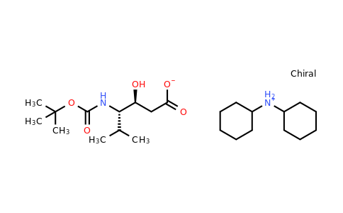 CAS 204192-31-4 | Boc-(3S,4S)-4-amino-3-hydroxy-5-methylhexanoic acid dicyclohexylammonium salt