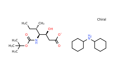CAS 204199-26-8 | Boc-(3S,4S,5S)-4-amino-3-hydroxy-5-methylheptanoic acid dicyclohexylammonium salt