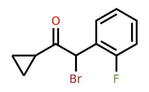 CAS 204205-33-4 | 2-Bromo-1-cyclopropyl-2-(2-fluoro-phenyl)-ethanone