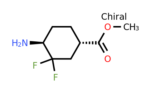 CAS 2042170-69-2 | methyl trans-4-amino-3,3-difluorocyclohexane-1-carboxylate