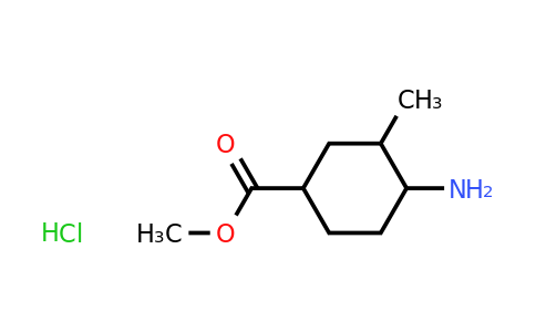 CAS 2042171-24-2 | methyl 4-amino-3-methyl-cyclohexanecarboxylate;hydrochloride