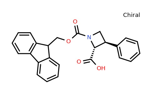 CAS 204320-45-6 | trans-1-(((9H-Fluoren-9-yl)methoxy)carbonyl)-3-phenylazetidine-2-carboxylic acid