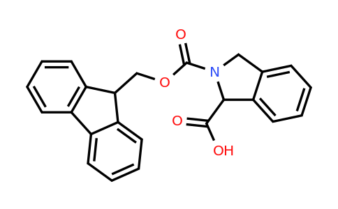 CAS 204320-59-2 | 2-(((9H-Fluoren-9-yl)methoxy)carbonyl)isoindoline-1-carboxylic acid