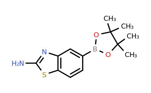 CAS 2043401-94-9 | 5-(4,4,5,5-Tetramethyl-1,3,2-dioxaborolan-2-YL)benzo[D]thiazol-2-amine