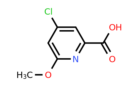 CAS 204378-34-7 | 4-Chloro-6-methoxypicolinic acid