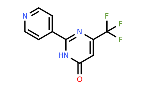 CAS 204394-60-5 | 2-(Pyridin-4-yl)-6-(trifluoromethyl)pyrimidin-4(3H)-one