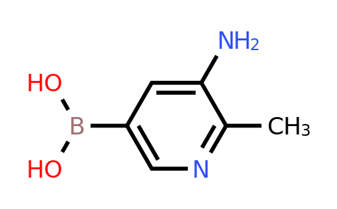 CAS 2044282-33-7 | 3-Amino-2-methylpyridine-5-boronic acid