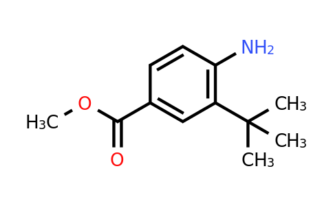 CAS 2044702-85-2 | Methyl 4-amino-3-(tert-butyl)benzoate