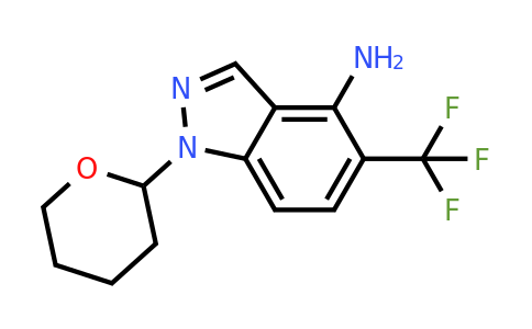 CAS 2044703-06-0 | 1-(Tetrahydro-pyran-2-yl)-5-trifluoromethyl-1H-indazol-4-ylamine