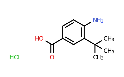CAS 2044704-85-8 | 4-Amino-3-(tert-butyl)benzoic acid hydrochloride