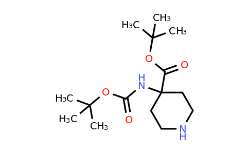 CAS 2044704-95-0 | tert-butyl 4-{[(tert-butoxy)carbonyl]amino}piperidine-4-carboxylate