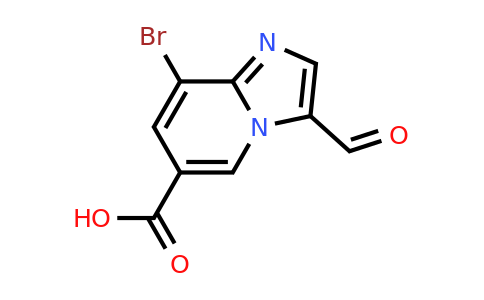 CAS 2044836-80-6 | 8-bromo-3-formylimidazo[1,2-a]pyridine-6-carboxylic acid