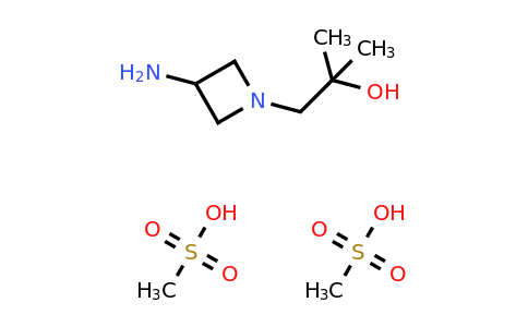 CAS 2044927-35-5 | 1-(3-aminoazetidin-1-yl)-2-methylpropan-2-ol; bis(methanesulfonic acid)