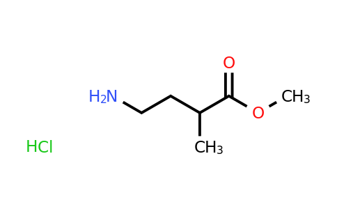 CAS 204503-78-6 | methyl 4-amino-2-methylbutanoate hydrochloride