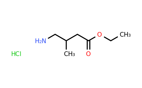 CAS 204503-79-7 | ethyl 4-amino-3-methylbutanoate hydrochloride