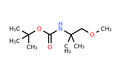CAS 204707-34-6 | N-Boc-1-methoxy-2-methyl-2-propanamine